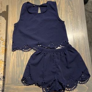 Zaful tank and shorts matching set